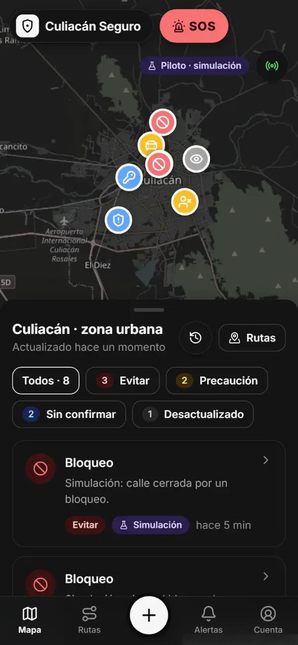 Culiacán Seguro en teléfono