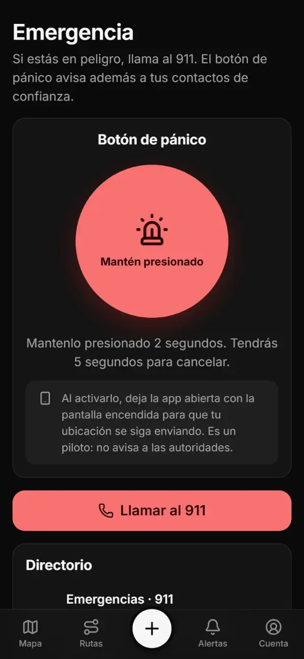 Culiacán Seguro: Botón de pánico